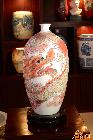 中国龙瓷花瓶