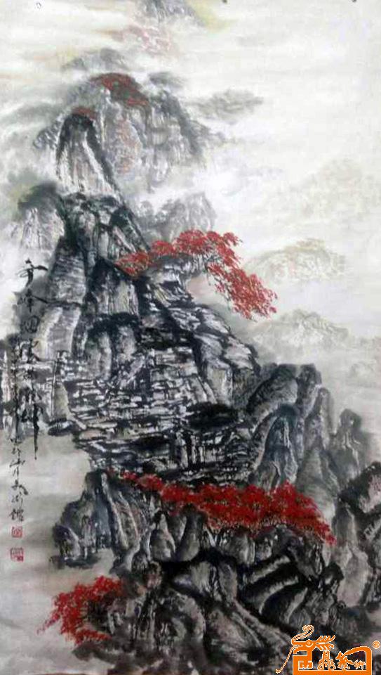 中国著名书画大师宁汉青-作品24