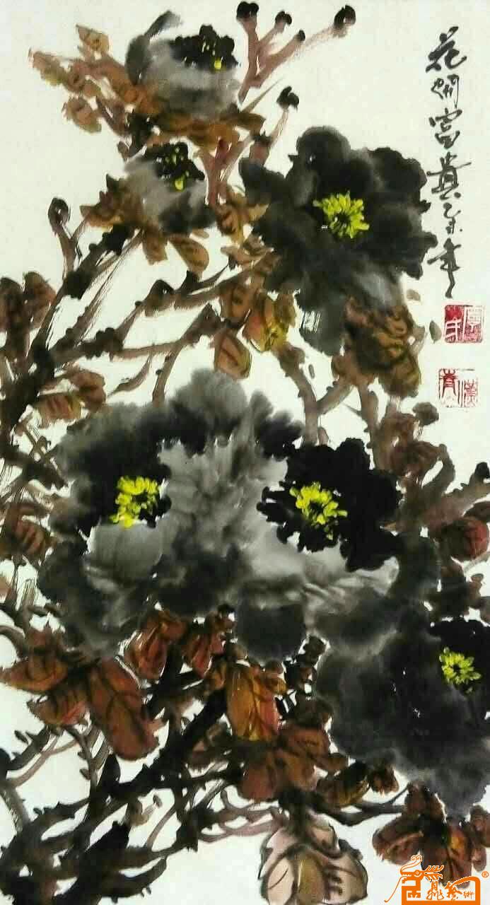 中国著名书画大师宁汉青-作品225