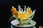 食品雕刻器皿作品- 珊瑚情