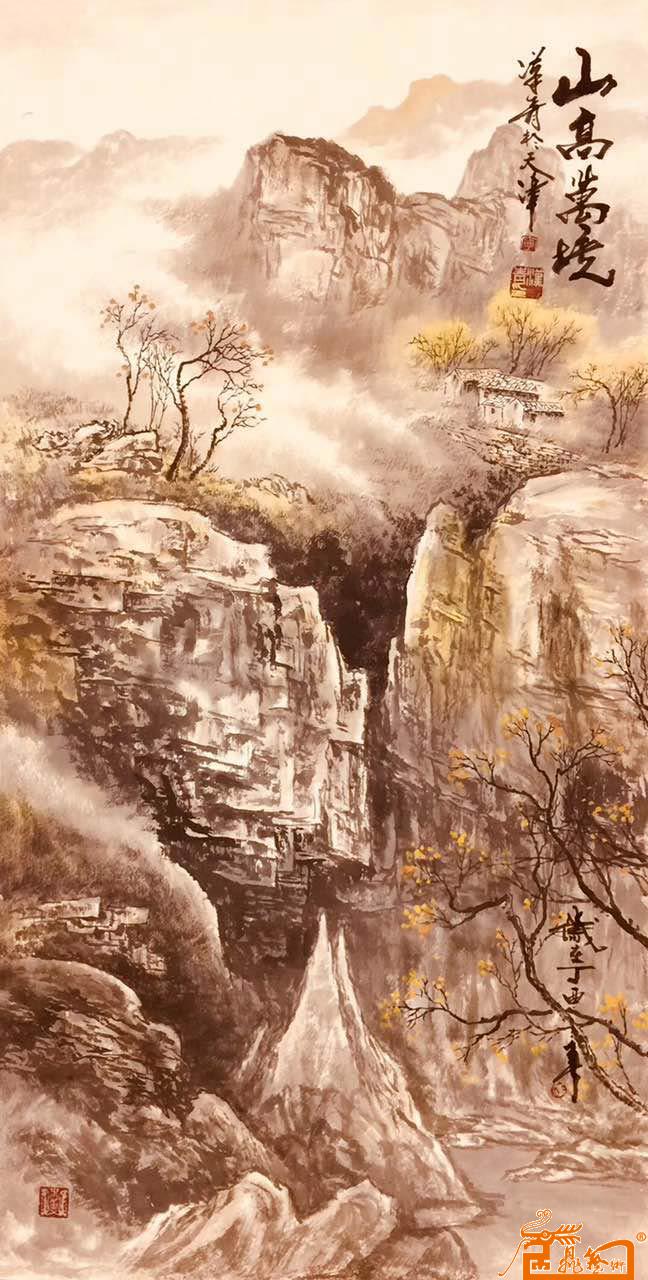 中国著名书画大师宁汉青- 作品769